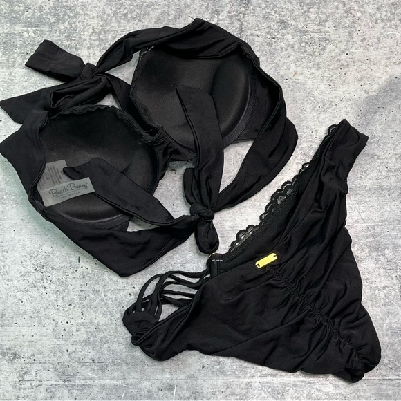 Beach Bunny Big Girls Don’t Cry Bikini XS - Picture 4 of 6